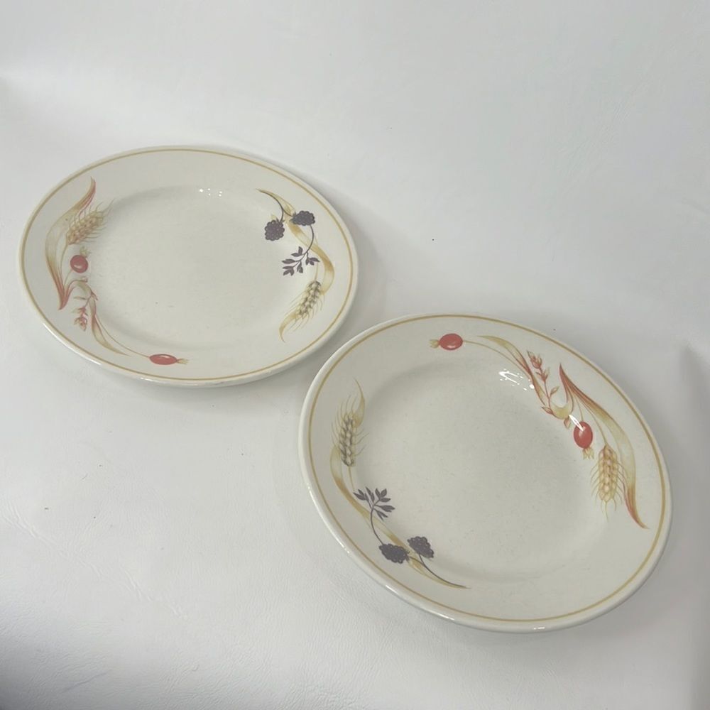 Churchill Bramble Side Plate 6 1/2 In  Each Faye Fine English Tableware Set 2